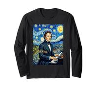 Frederic Chopin Composer Pianist Long Sleeve T-Shirt