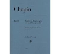 FREDERIC CHOPIN : FANTAISIE-IMPROMPTU - PIANO - DO DIESE MINEUR - OP. POST. 66