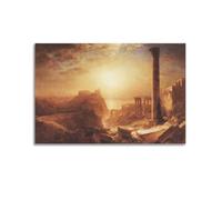 Frederic Edwin Church（Francisco Goya（Syria by The Sea） artistic Creations Poster） artistic Creations Poster Canvas Wall Art Scroll Picture Print Living Room Walls Decor Homes 24x36inch(60x90cm)