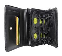 Frédéric Johns - Coin Purse + Banknote Compartment - 8 Separate Compartments - Euro Coin Purse - Women's or Men's Coin Purse - High Quality - Gift Idea, Black 1, one size, Single