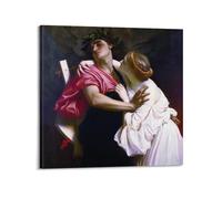 Frederic Leighton Great Works of Art Orfeo Ed Euridice Poster Canvas Wall Art Decorative Bedroom Modern Home Print Picture 24x24inch(60x60cm)