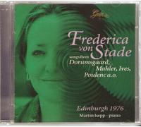 Frederica Von Stade - Sings Mahler, Ives and Poulenc [IMPORT]