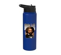 Frederick Douglass Abolitionist Orator Revolutionary Thinker Stainless Steel Insulated Water Bottle