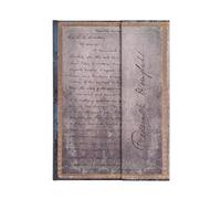Frederick Douglass, Letter for Civil Rights (Embellished Manuscripts Collection) Midi Lined Hardcover Journal: Hardcover, Wrap Closure, 120 gsm, ribbon marker, memento pouch