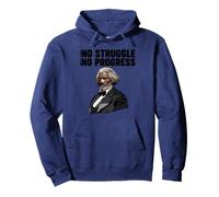 Frederick Douglass No Struggle means No Progress Pullover Hoodie