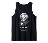 Frederick Douglass Speak Quote Black History Month Tank Top