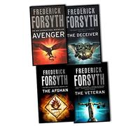 Frederick Forsyth Collection 4 Books Set Pack (The Veteran, Avenger, The Afghan, The Deceiver)