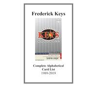 Frederick Keys™ Complete Alphabetical Card List