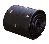 Frederick Thomas Navy Blue Men’s Tie with Unicorn Design, 8cm Classic Width - Novelty Necktie for Office, Party, Weddings, 30th, 40th, 50th Birthday