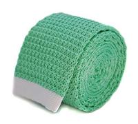 Frederick Thomas Pale Mint Green Skinny Knitted Tie with White Tip, Slim 5cm Width Men’s Neckwear Accessory Ideal for Office Wear, Formal and Special Occasions, Weddings and Dinner Parties