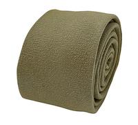 Frederick Thomas Sage Green Linen Men’s Tie with Classic Width 6.5cm and 147cm Length, Tailored Necktie for Formal, Special Occasions, Wedding and Office