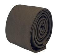 Frederick Thomas Slim Dark Brown Necktie, 6cm Width, Luxury British Design, UK Prime Seller