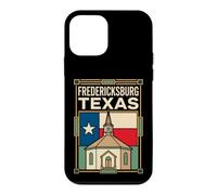 Fredericksburg Texas Flag Pioneer Church Vintage Art Case for iPhone 12 mini