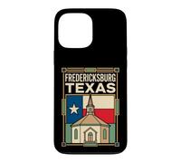 Fredericksburg Texas Flag Pioneer Church Vintage Art Case for iPhone 13 Pro Max