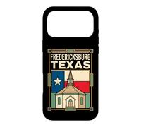 Fredericksburg Texas Flag Pioneer Church Vintage Art Case for iPhone 17 Pro Max