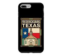 Fredericksburg Texas Flag Pioneer Church Vintage Art Case for iPhone 7 Plus/8 Plus