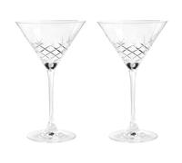 Frederik Bagger - Crispy Cocktail Glass 2 Pcs, Clear - Clear