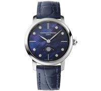 Frederique Constant Classic Slimline FC-206MPND1S6 - Woman - 30 mm - Analogue - Quartz - Sapphire Glass Blue/Mother of pearl 30 mm