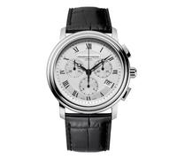 Frederique Constant Mens Classic White Dial Chronograph Watch FC-292MC4P6