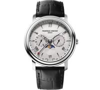 Frederique Constant Classics Business Timer FC-270SW4P6 - Man - 40 mm - Analogue - Quartz - Sapphire Glass Silver 22 mm