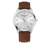 Frederique Constant Classics Men's Brown Leather Strap Watch