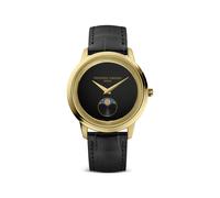 Frederique Constant Classics Moneta Moonphase quartz -movement 37mm watch - Black OS