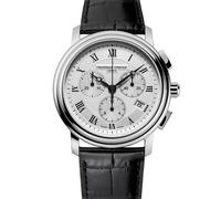 Frederique Constant Classics Quartz Chronograph FC-292MC4P6 - Man - 40 mm - Analogue - Quartz - Sapphire Glass Silver 22 mm