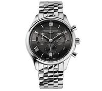 Frederique Constant Classics Quartz Chronograph FC-292MG5B6B - Man - 40 mm - Analogue - Quartz - Sapphire Glass Black 20 mm