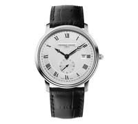 Frederique Constant Classics Stainless Steel & Leather Strap Watch