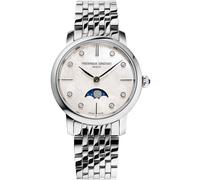 Frederique Constant FC-206MPWD1S6B Slimline Moonphase Ladies Watch