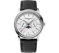 Frederique Constant Men's Multi Dial Swiss Quartz Watch with Leather Strap FC-270SW4P26