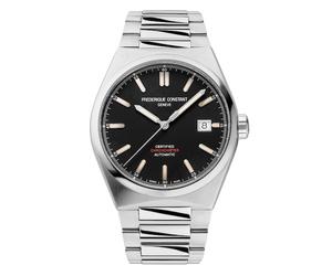 Frederique Constant Highlife Men's Black Dial & Stainless Steel Watch