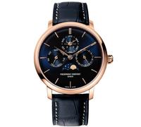 Frederique Constant Manufacture Slimline Perpetual Calendar FC-775N4S4 - Man - 42 mm - Analogue - Automatic - Sapphire Glass Blue 20 mm