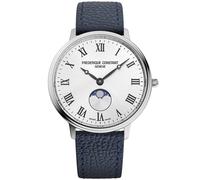 Frederique Constant Moneta FC-206RS3S6 - Man - 39 mm - Analogue - Quartz - Sapphire Glass Silver 18 mm