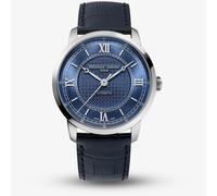 Frederique Constant Premiere Blue Dial Leather Strap Watch FC-301N3B6