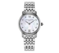 Frederique Constant Slimline Ladies' Diamond & Stainless Steel Bracelet Watch