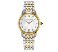 Frederique Constant Slimline Women's Diamond & Two Tone Bracelet Watch