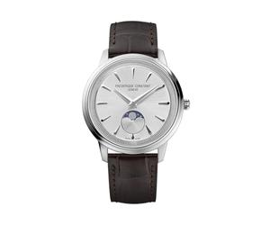 Frederique Constant Unisex's Analogue Quartz Watch with Leather Strap FC-206S3S6