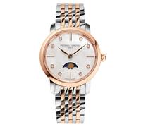 Frédérique Constant Women Quartz Analogue Watch Slimline Moonphase Swiss Made