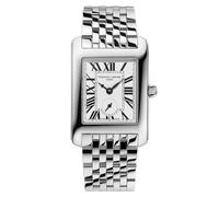 Frederique Constant Carree Small Seconds FC-235S2C6B - Woman - 25 mm - Analogue - Quartz - Sapphire Glass White 18 mm