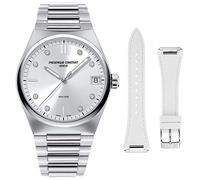 Frederique Constant Women's Watch Highlife FC-240SD2NH6B – Swiss Quartz, White Dial, 31mm