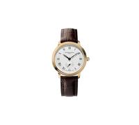 Frederique Constant Women's Slimline Stainless Steel Quartz Watch with Leather Strap, Brown, 14.05 (Model: FC-235M1S5)