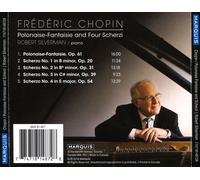 FREDRYK CHOPIN - FOUR SCHERZI / POLONAISE-FANTASIE - ROBERT SILVERMAN NEW CD