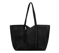 FredsBruder All About Beads Shopper Bag Leather 39 cm black