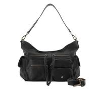 FredsBruder All My Pockets Shoulder Bag Leather 33 cm black