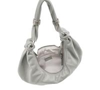 FREDsBRUDER Always With You Leather Shoulder Bag Hobo Grey Taupe