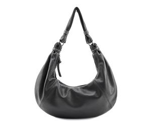 FredsBruder Always With You Shoulder Bag Leather 52 cm black