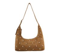 FREDsBRUDER Endless Beads Shoulder Bag Toffee Brown