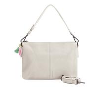 FredsBruder Take A Smile Shoulder bag Leather 30 cm white