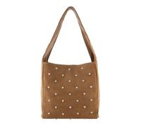 FREDsBRUDER Endless Beads Hobo Bag Toffee Brown